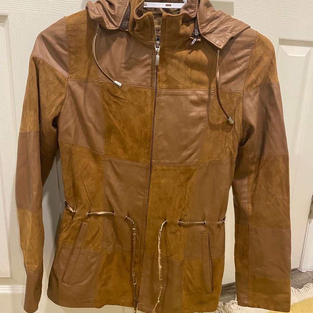 Leather jacket